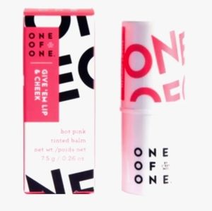 One of one hot pink tinted balm